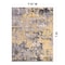 World Rug Gallery Contemporary Distressed Abstract Watercolor Non Shedding Soft Area Rug 7' 10 x 10' Yellow 395YELLOW8x10 - alternate 6